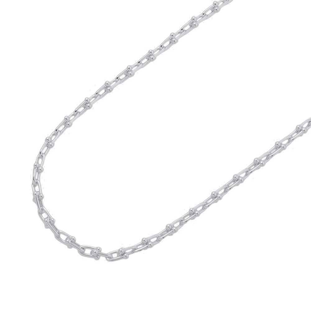 Tiffany & Co. Hardware Small Link Necklace, SV925 Silver, 60153093.